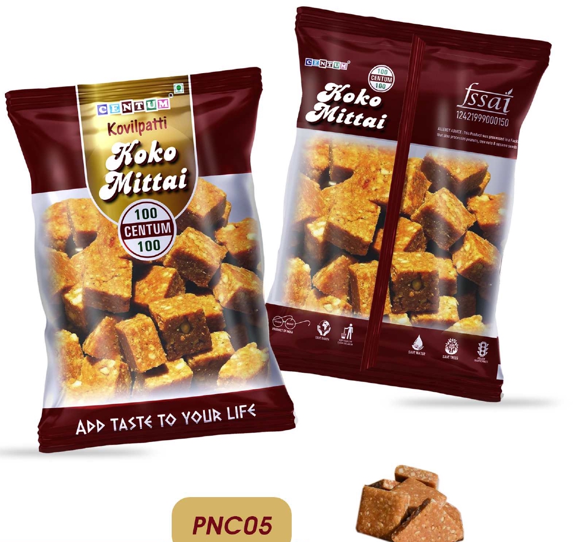 Peanut Nice Chikki Bitz 175G